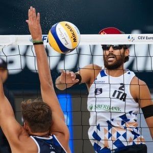 Beach volley, Europei: Lupo-Nicolai ko nei quarti