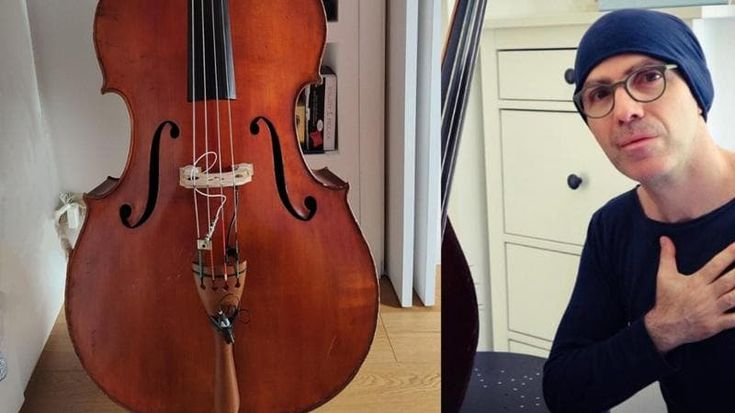 Luca Bulgarelli, contrabasso rubato nell’auto parcheggiata a Monteverde. “Per me è come un figlio”