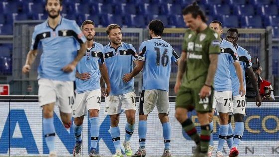 Lazio-Cagliari 2-1: Milinkovic e Immobile segnano i gol Champions