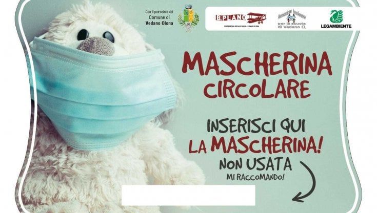 Nuova vita per le mascherine del ministero che i ragazzi non usano. Così una onlus le rigenerate