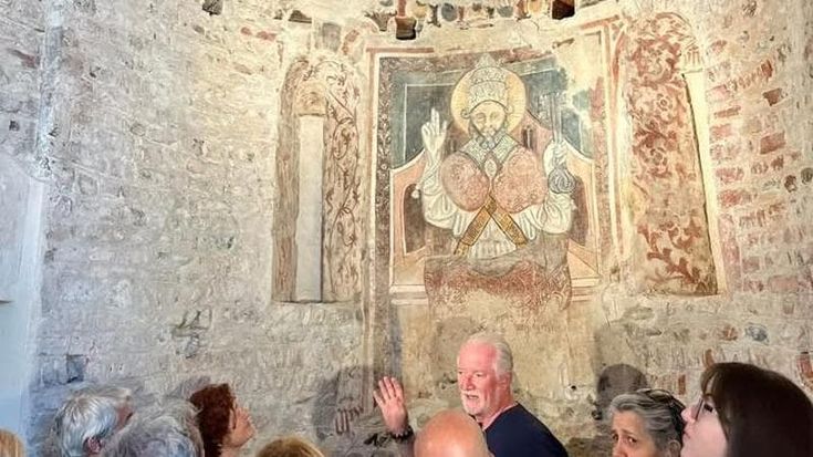 A Settimo affreschi del ’400 riscoperti grazie al cantiere Pnrr