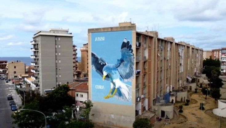Palermo-Lecce, piccoli street artist in trasferta cambiano il volto delle periferie
