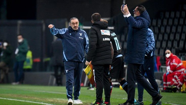 Lazio, Sarri: "Il calo era preventivabile, ma bene per 75 minuti"