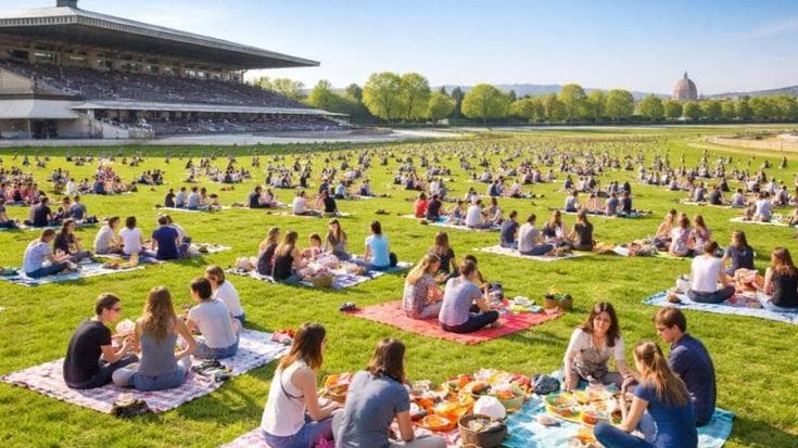 Firenze, al Visarno per Pasquetta il pic-nic più grande d'Italia