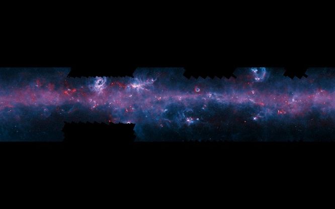 Spazio: lo spettacolo della Via Lattea ripreso dal super-telescopio cileno