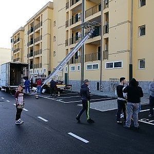 Napoli, via dalle Vele-mostro di Scampia
