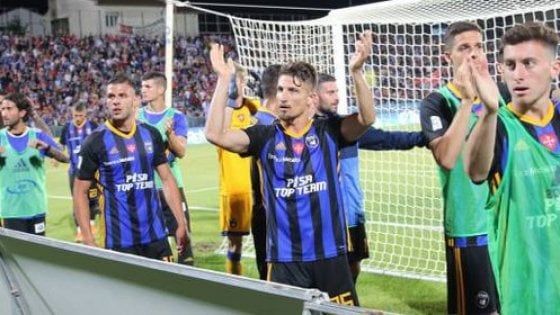 Il Pisa torna in serie B, la Triestina cede ai supplementari nello spareggio