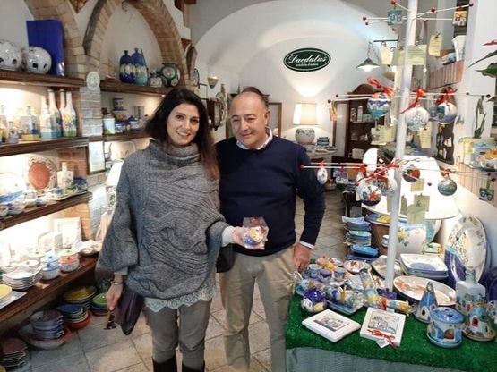 Mattinata di relax a Vietri sul Mare per la sindaca Raggi