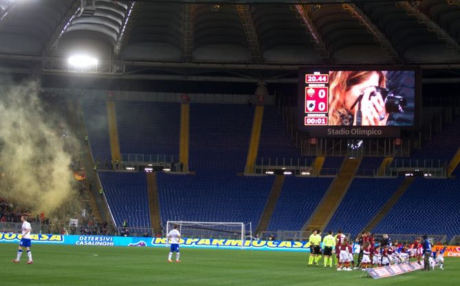 Roma-Sampdoria, il film della partita