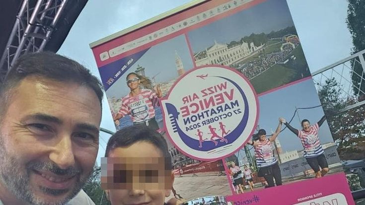 La maratona di Domenico Di Biase per raccogliere fondi per il figlio malato: “Affrontare insieme il diabete di tipo 1 ci ha avvicinato”