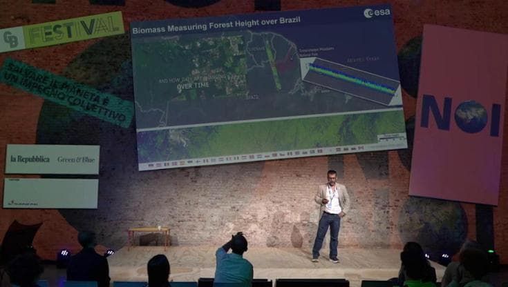 Proteggere la terra dallo spazio, con Diego Fernandez Prieto