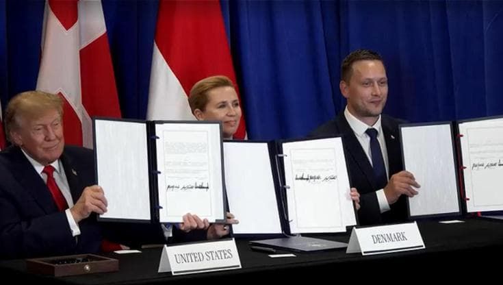 Accordo sicurezza Usa-Danimarca-Groenlandia. Trump, Frederiksen e Nielsen: "Può durare per sempre"
