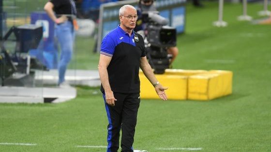 Sampdoria, Ranieri: ''Male il primo tempo, troppo timidi''