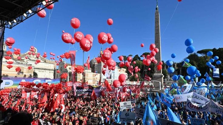 Guerra dei numeri sullo sciopero. Salvini: “Esigui”. Cgil e Uil: “In 60 mila in piazza a Roma e alte percentuali di adesione ovunque”