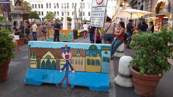 Palermo: i New Jersey antiterrorismo decorati dai bambini