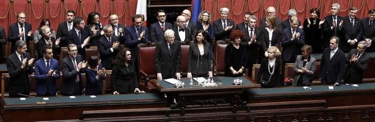 Giuramento Mattarella: nell'Aula