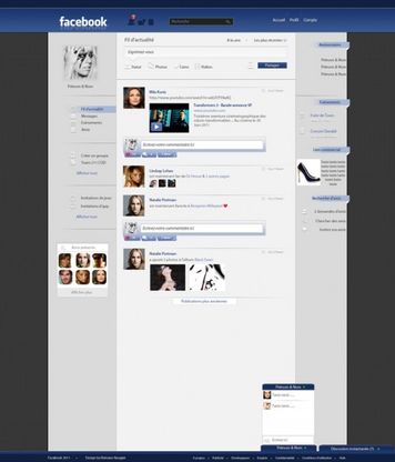 Facebook, ecco il nuovo news feed