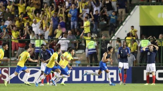 Mondiale Under 17: il Brasile ribalta la Francia. E' in finale con il Messico