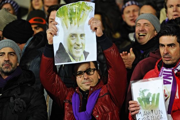 Fiorentina-Inter, l'ironia dei tifosi viola contro Mancini
