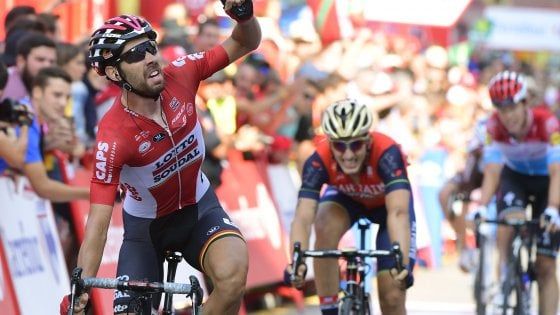 Ciclismo, Vuelta: volata vincente di De Gendt, Froome sempre leader