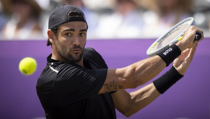 Berrettini - Van de Zandschulp: la semifinale del Queen's in diretta