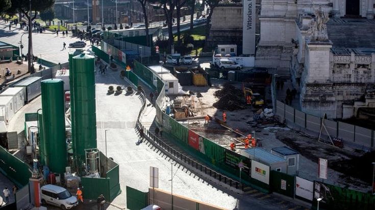 Prove di metro C senza guidatore da Porta Metronia al Colosseo