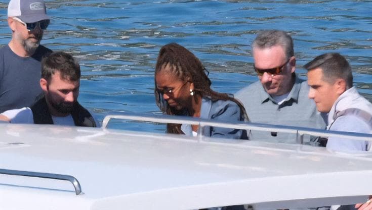 Michelle Obama arrivata a Portofino, attesa per Barack