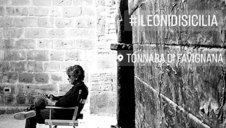 "I leoni di Sicilia" a Favignana: Genovese sul set alla Tonnara