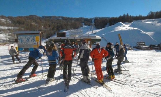 I personaggi della Disney sulla piste di Bardonecchia