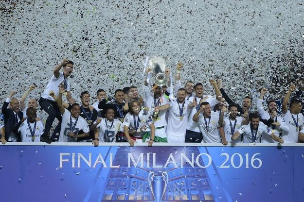 Finale Champions, trionfa il Real Madrid sull'Atletico: la premiazione