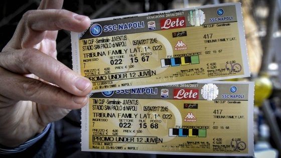 Napoli-Juve 30 mila biglietti già venduti in un giorno 
