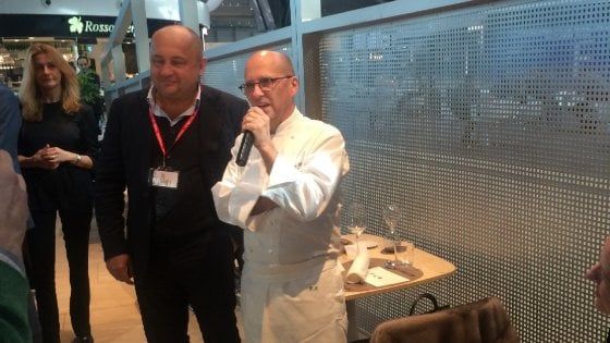 E a Fiumicino con Heinz Beck mangiare bene è questione di Attimi