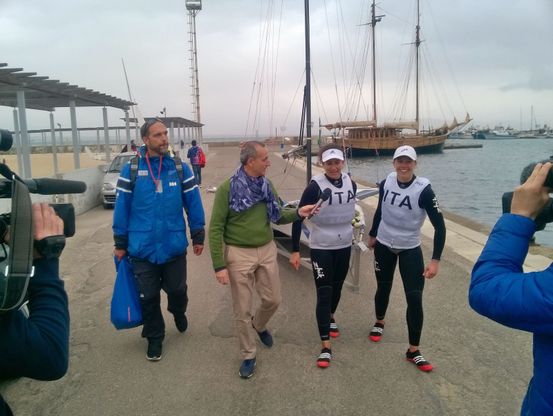 Lineablu a Cagliari c'è la vela olimpica