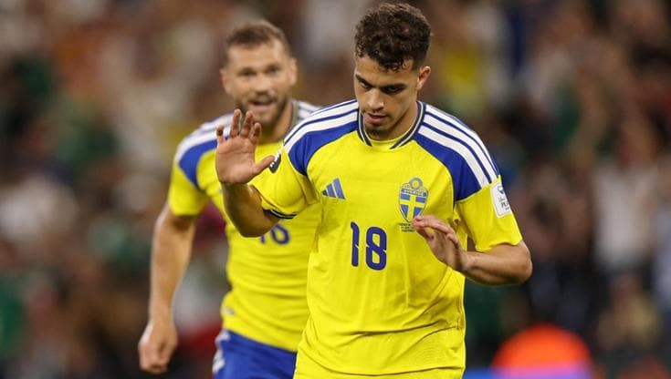 Svezia-Tunisia 5-1: Ayari segna una doppietta ma non esulta per rispetto del papà tunisino