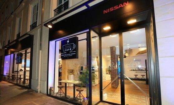 Nissan Electric Café valorizza l'energia