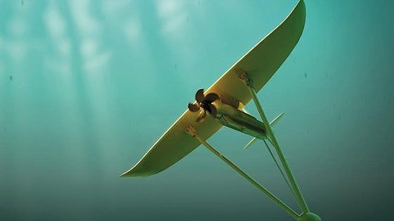 L'aquilone in fondo al mare che genera energia. Decolla l'invenzione svedese
