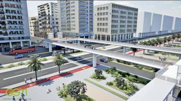 Palermo, passerelle e rotatoria: il nuovo waterfront