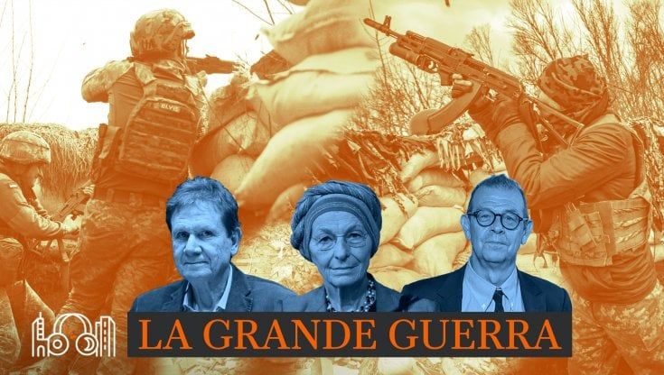 La grande guerra. Che cosa fa davvero paura adesso in Ucraina e in Italia. Con Bonino, Caracciolo e Ceccarelli