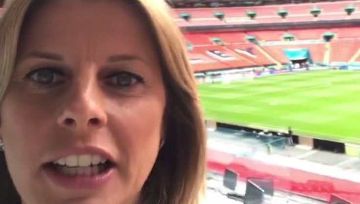 Katia Serra, la voce dell'Italia campione: "L'abbraccio con Bizzotto, alla faccia degli inglesi"