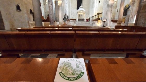 La Basilica di Bari riapre ma a numero chiuso: solo 100 posti su 500 disponibili