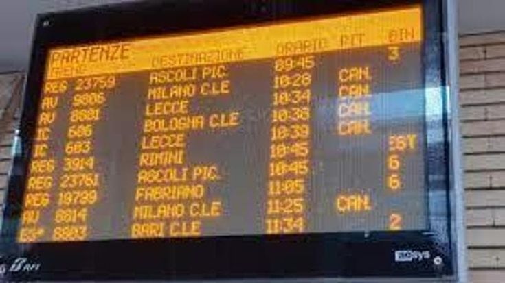 Sciopero dei treni: in Liguria cancellazioni e ritardi