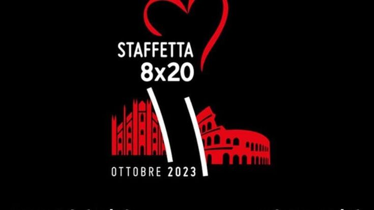 Al via la staffetta della solidarietà, da Milano a Roma