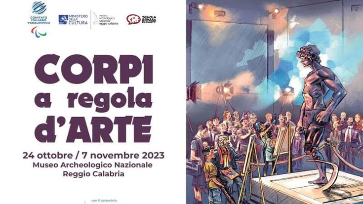 Corpi a regola d'Arte: il 24 ottobre, al Museo Archeologico di Reggio Calabria, l'inaugurazione della mostra