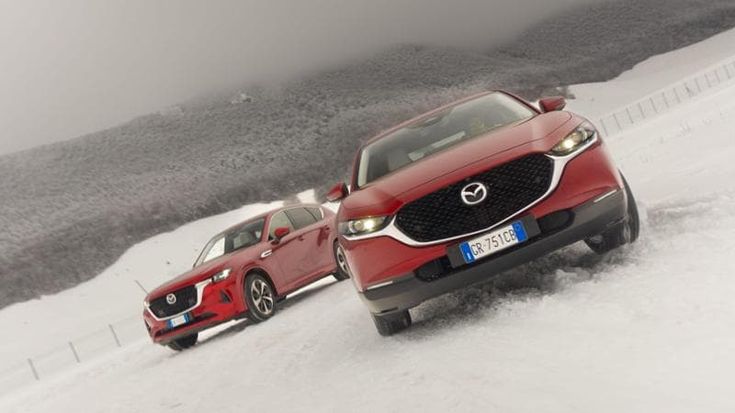 Mazda regina delle nevi. A Roccaraso con le best seller a quattro ruote motrici