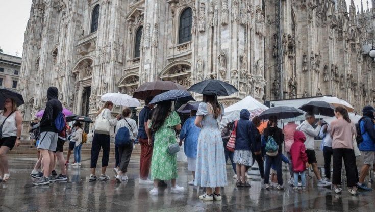 Maltempo Lombardia, nella notte caduti 12,5 millimetri di pioggia. Grandine nel Mantovano