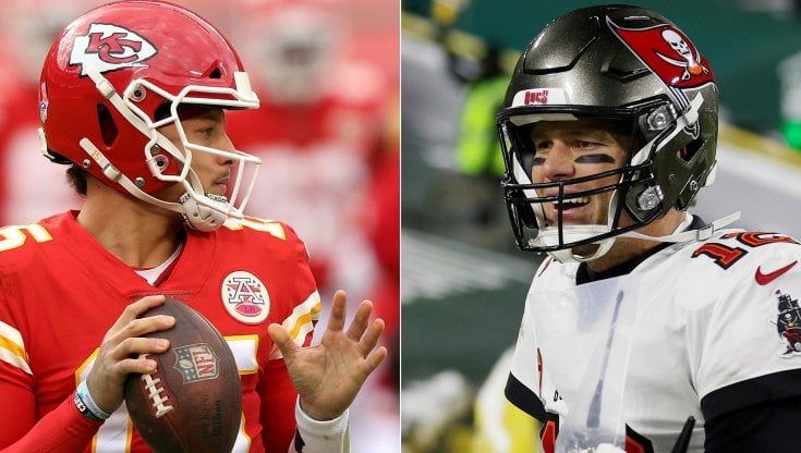 Nfl, Brady è leggenda: a 43 anni sfiderà il giovane Mahomes nel Super Bowl 