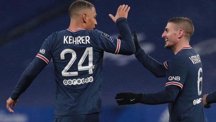 Francia: il Psg frena ancora, a Lione lo salva Kehrer nel finale