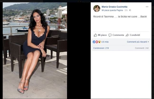 Cucinotta, gaffe social: "Ricordi di Taormina". Ma la foto è di Ischia