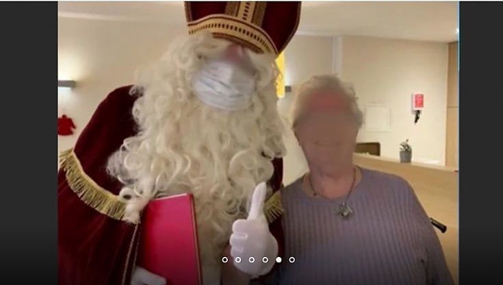 San Nicola visita una casa di riposo, 26 vittime di Covid in Belgio