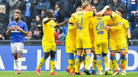Sampdoria-Frosinone 0-1, Ciofani firma il colpo dei ciociari